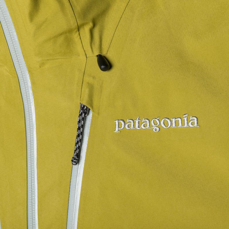 Patagonia pánska bunda do dažďa Triolet shrub green 3