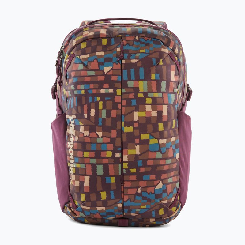 Turistický batoh Patagonia Refugio Day Pack 26 l fitz roy patchwork/night plum