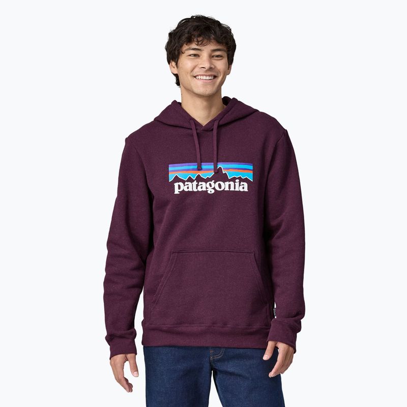 Patagonia P-6 Logo mikina Uprisal night plum