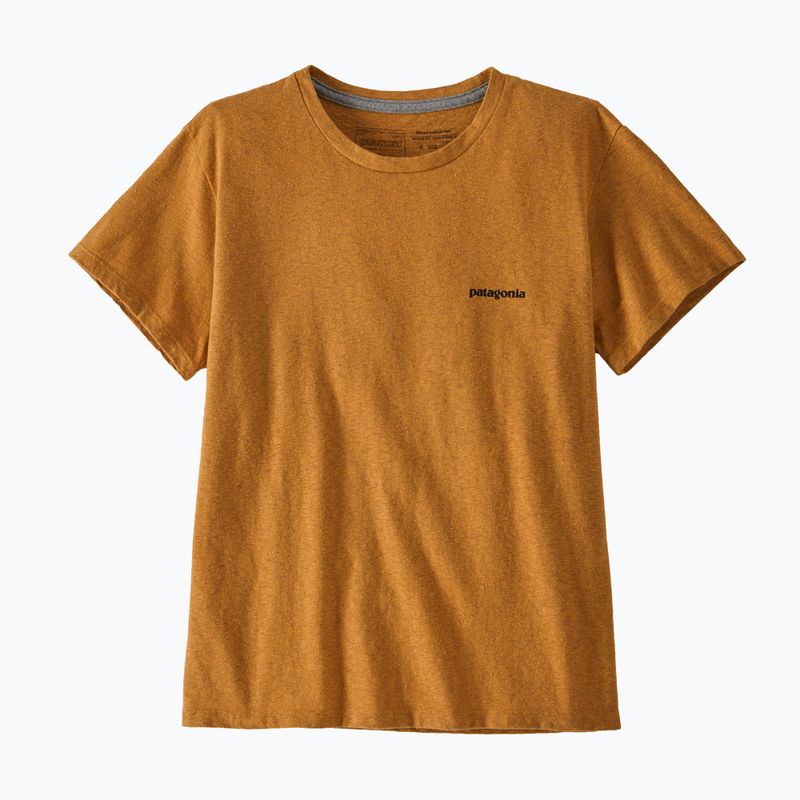 Dámske tričko Patagonia P-6 Logo Responsibili-Tee dried mango 3