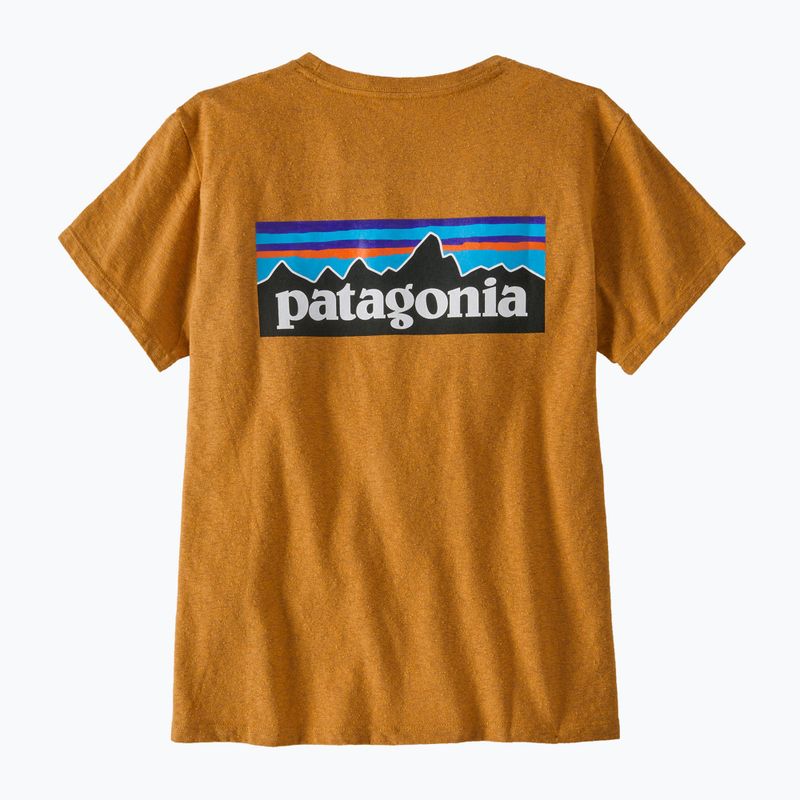 Dámske tričko Patagonia P-6 Logo Responsibili-Tee dried mango 4