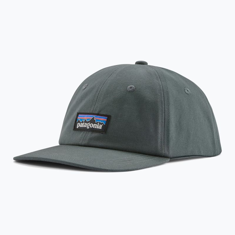 Patagonia P-6 Logo Trucker baseballová čiapka nouveau green