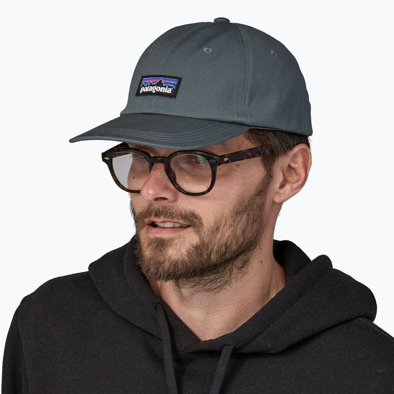 Patagonia P-6 Logo Trucker baseballová čiapka nouveau green 2