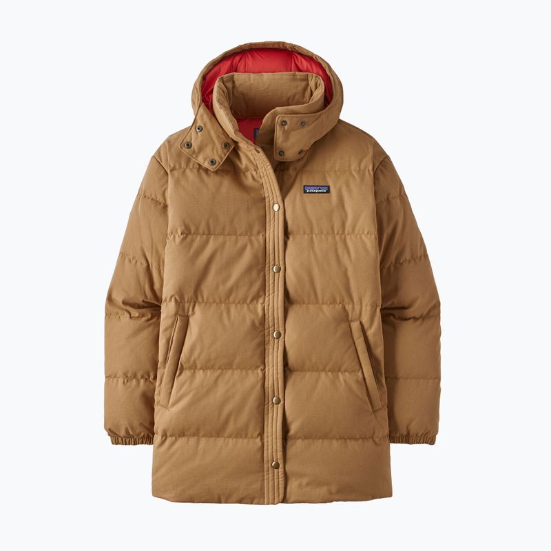 Dámska páperová bunda Patagonia Cotton Down Parka nest brown 14