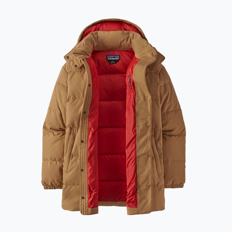 Dámska páperová bunda Patagonia Cotton Down Parka nest brown 15