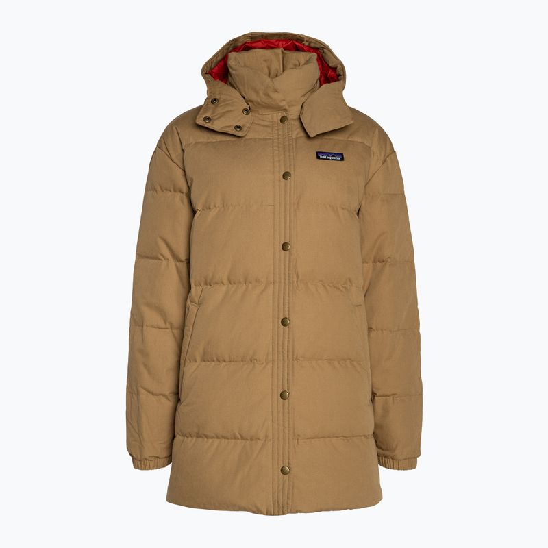 Dámska páperová bunda Patagonia Cotton Down Parka nest brown 8