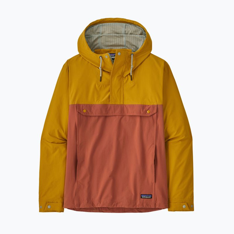 Pánska vetrovka Patagonia Isthmus Anorak burl red 6