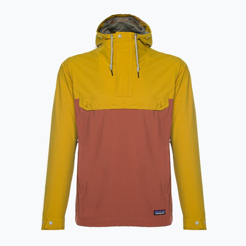 Pánska vetrovka Patagonia Isthmus Anorak burl red