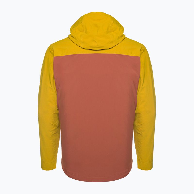 Pánska vetrovka Patagonia Isthmus Anorak burl red 2
