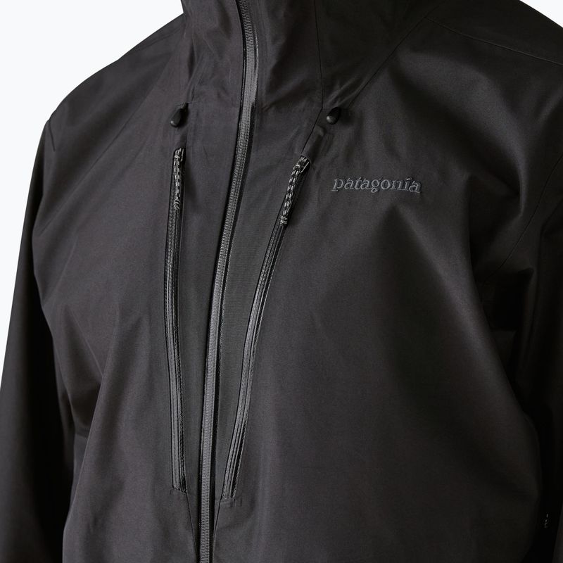Patagonia pánska bunda do dažďa Triolet black 9