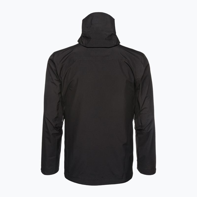 Patagonia pánska bunda do dažďa Triolet black 4