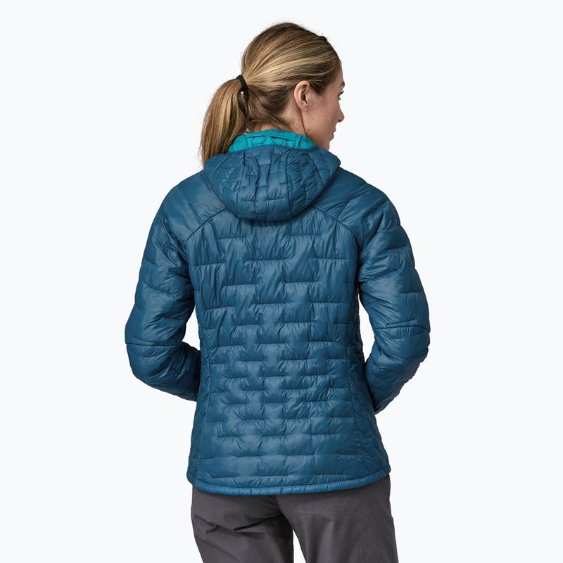 Dámska zateplená bunda Patagonia Micro Puff Hoody lagom blue 2