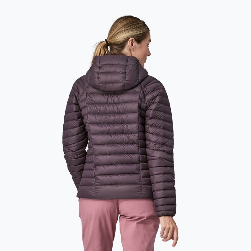 Dámska bunda Patagonia Down Sweater Hoody obsidian plum 2