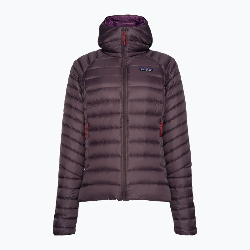 Dámska bunda Patagonia Down Sweater Hoody obsidian plum 4