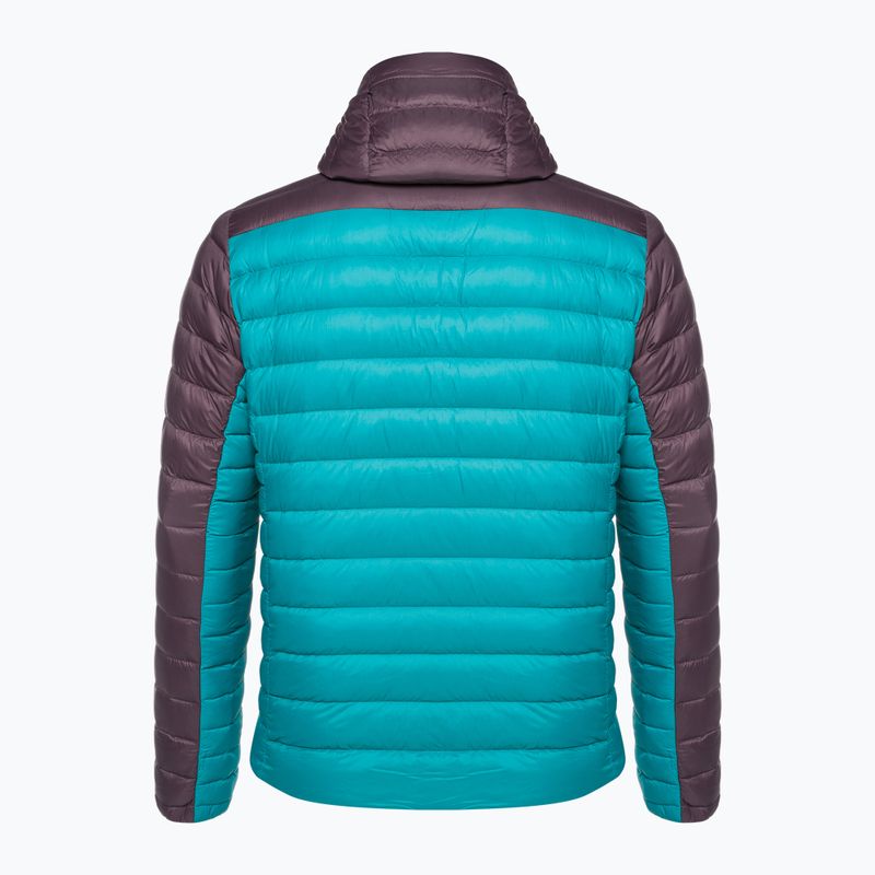 Pánska bunda Patagonia Down Sweater Hoody belay blue 4