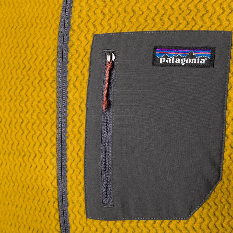 Pánska fleecová mikina Patagonia R1 Air Full-Zip cosmic gold 3