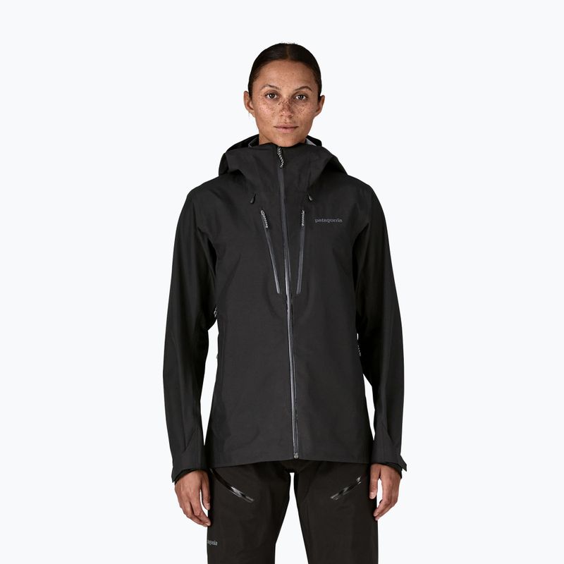 Dámska bunda do dažďa Patagonia Triolet black