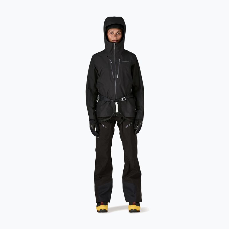 Dámska bunda do dažďa Patagonia Triolet black 2
