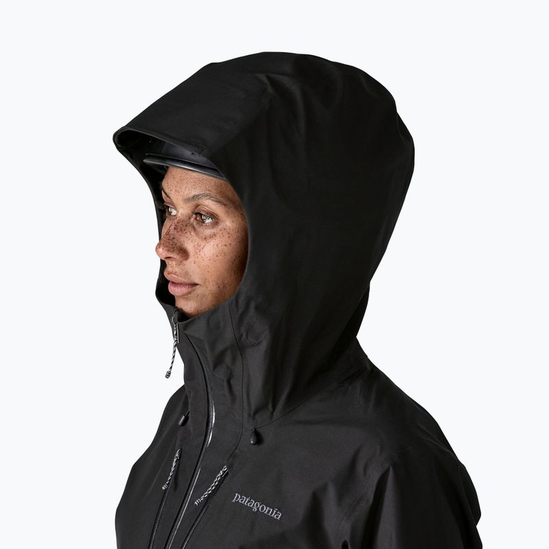 Dámska bunda do dažďa Patagonia Triolet black 5