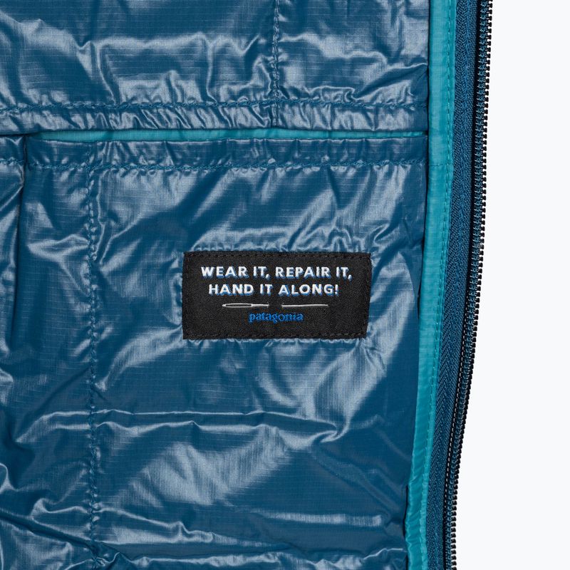 Patagonia dámsky páperový sveter bez rukávov lagom blue 17