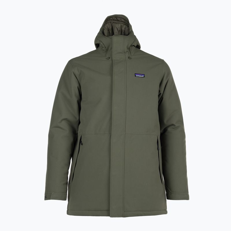 Pánska zateplená bunda Patagonia Lone Mountain Parka basin green