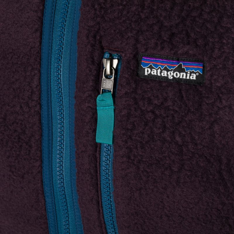 Pánske tričko Patagonia Retro Pile Fleece bez rukávov obsidian plum 3