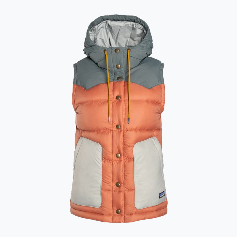 Patagonia dámske tričko bez rukávov Bivy Hooded burl red