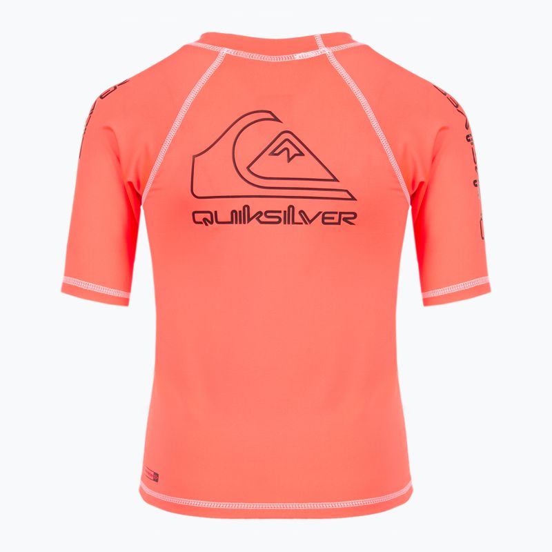 Detské plavecké tričko Quiksilver On Tour orange 2