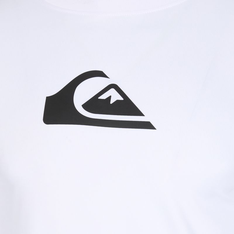 Pánske plavecké tričko longsleeve Quiksilver Solid Streak white 4