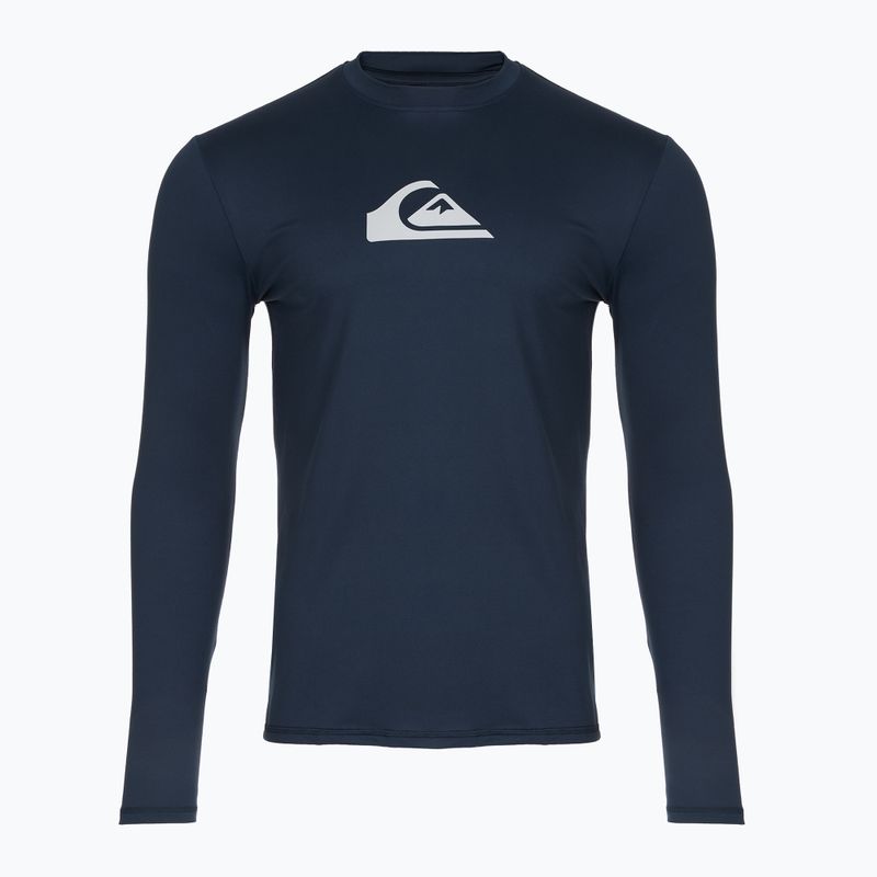 Detský plavecký longsleeve Quiksilver Solid Streak navy blazer