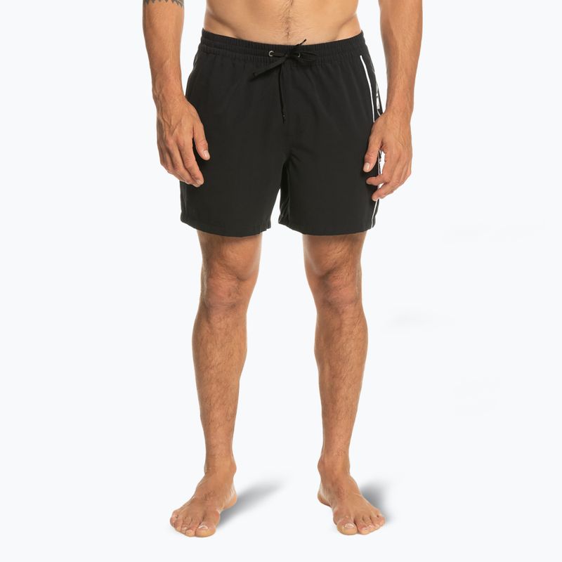 Pánske plavecké šortky Quiksilver Everyday Vert Volley 16" black