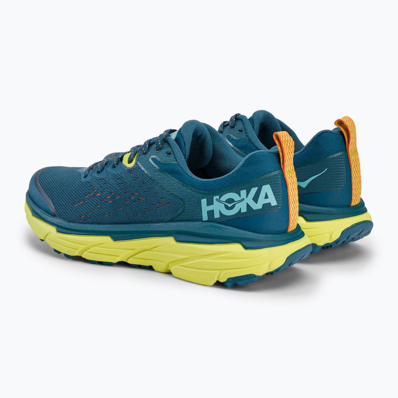 Pánska bežecká obuv HOKA Challenger ATR 6 blue/yellow 1106510-BCEP 4