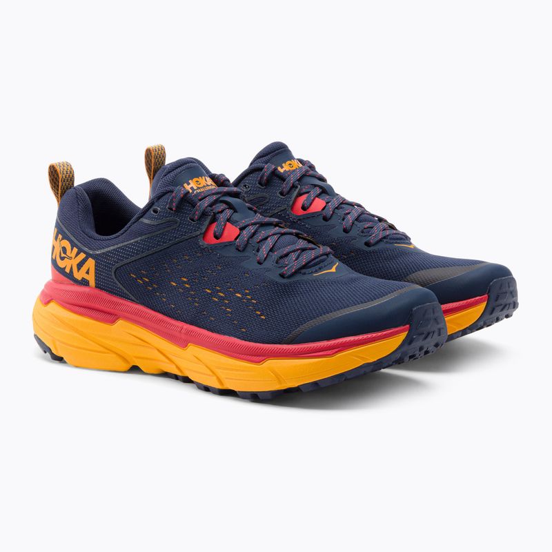 Pánska bežecká obuv HOKA Challenger ATR 6 navy blue-orange 1106510-OSRY 3