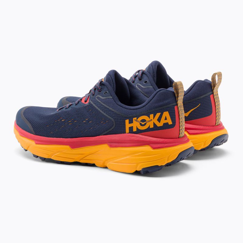 Pánska bežecká obuv HOKA Challenger ATR 6 navy blue-orange 1106510-OSRY 4