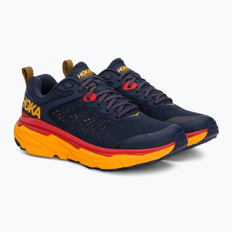 Pánska bežecká obuv HOKA Challenger 6 ATR Wide navy blue 1106513-OSRY 4
