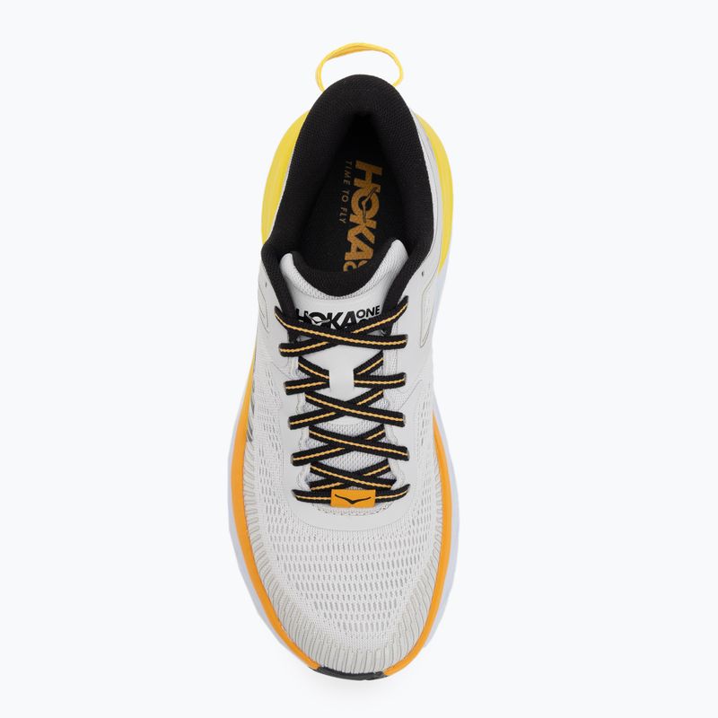 Pánske bežecké topánky HOKA Bondi 7 nimbus cloud/yellow 5