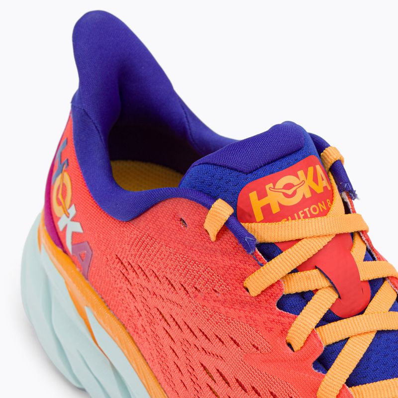 Pánska bežecká obuv HOKA Clifton 8 orange 1119393-FBLN 8