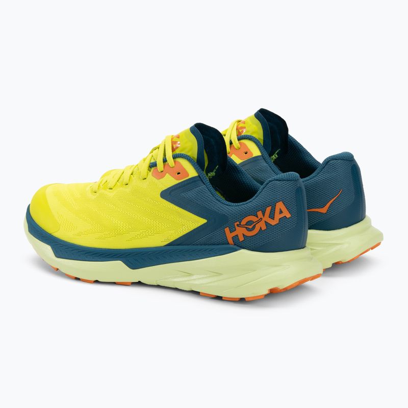 Pánska bežecká obuv HOKA Zinal evening primrose/blue coral 3
