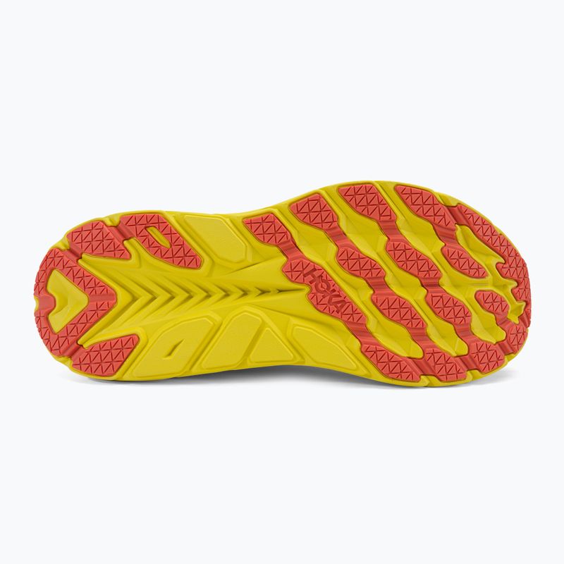 Pánska bežecká obuv HOKA Clifton 8 Wide white 1121374-BDBI 5