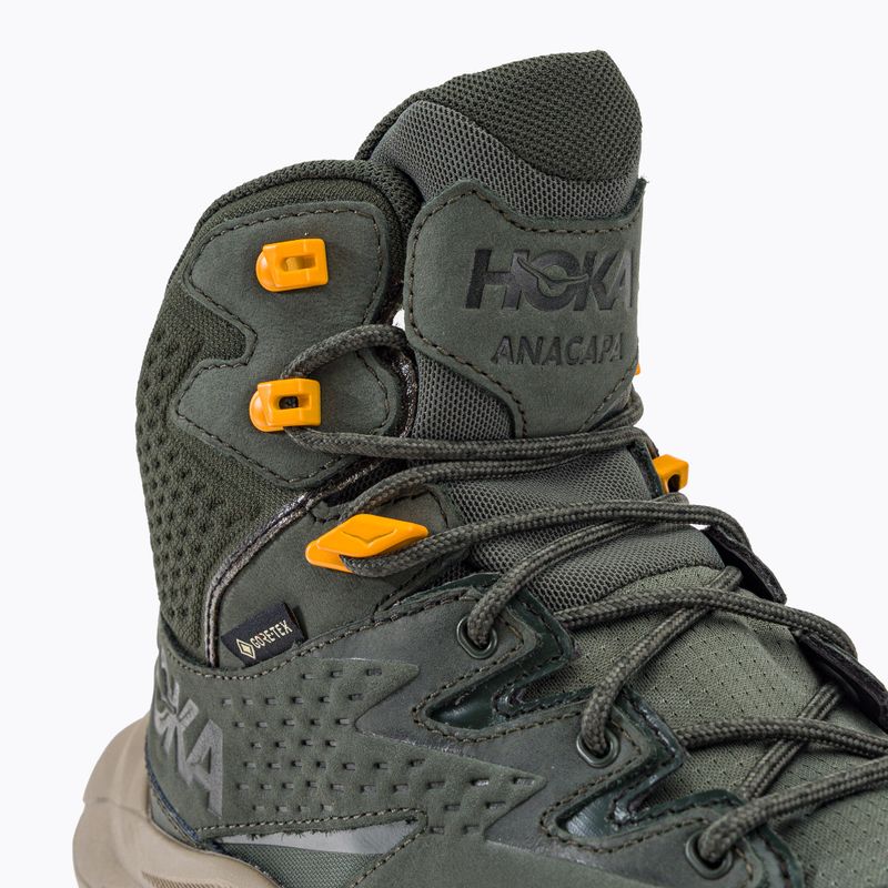 Pánske trekové topánky HOKA Anacapa Mid GTX green 1122018-TRYL 10