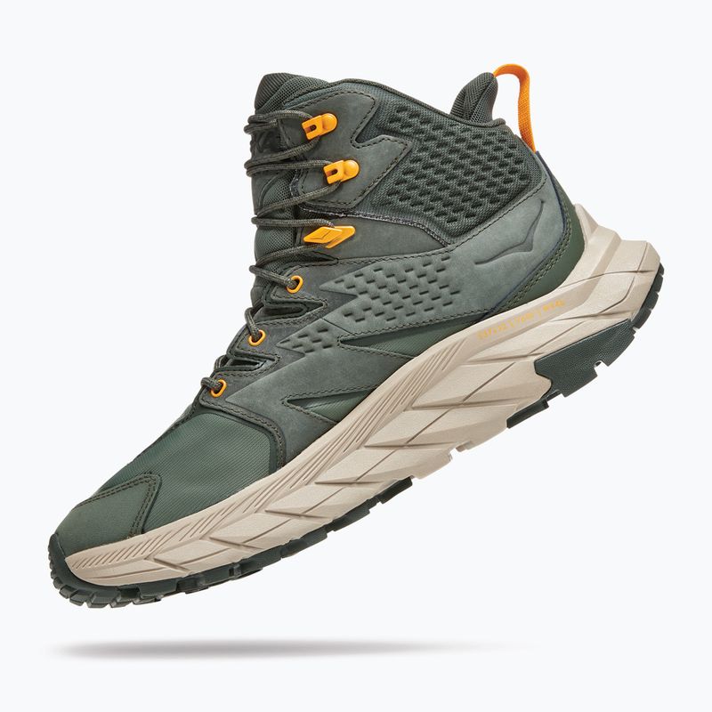 Pánske trekové topánky HOKA Anacapa Mid GTX green 1122018-TRYL 14