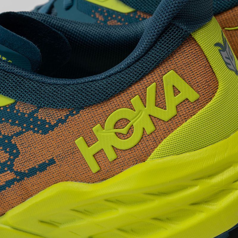 HOKA Speedgoat 5 pánska bežecká obuv modro-zelená 1123157-BCEP 7