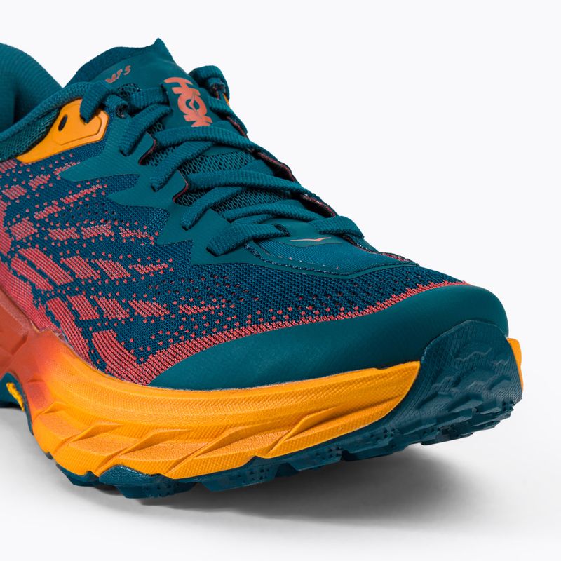 Dámska bežecká obuv HOKA Speedgoat 5 blue-orange 1123158-BCCML 8