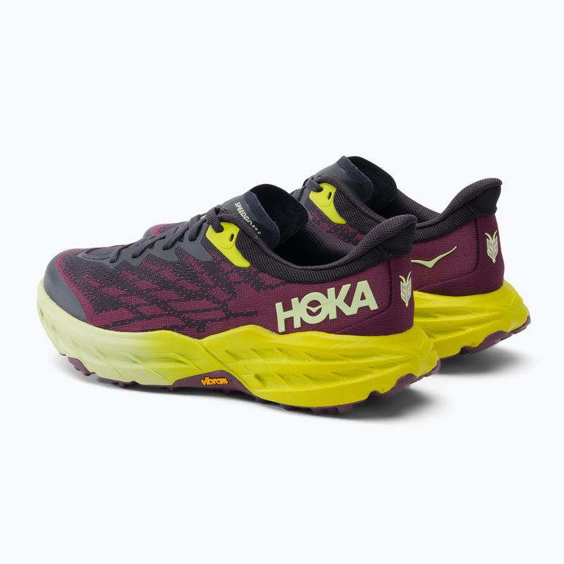 Dámska bežecká obuv HOKA Speedgoat 5 blue graphite/evening primrose 4