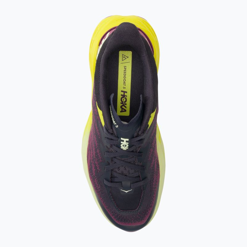 Dámska bežecká obuv HOKA Speedgoat 5 blue graphite/evening primrose 5