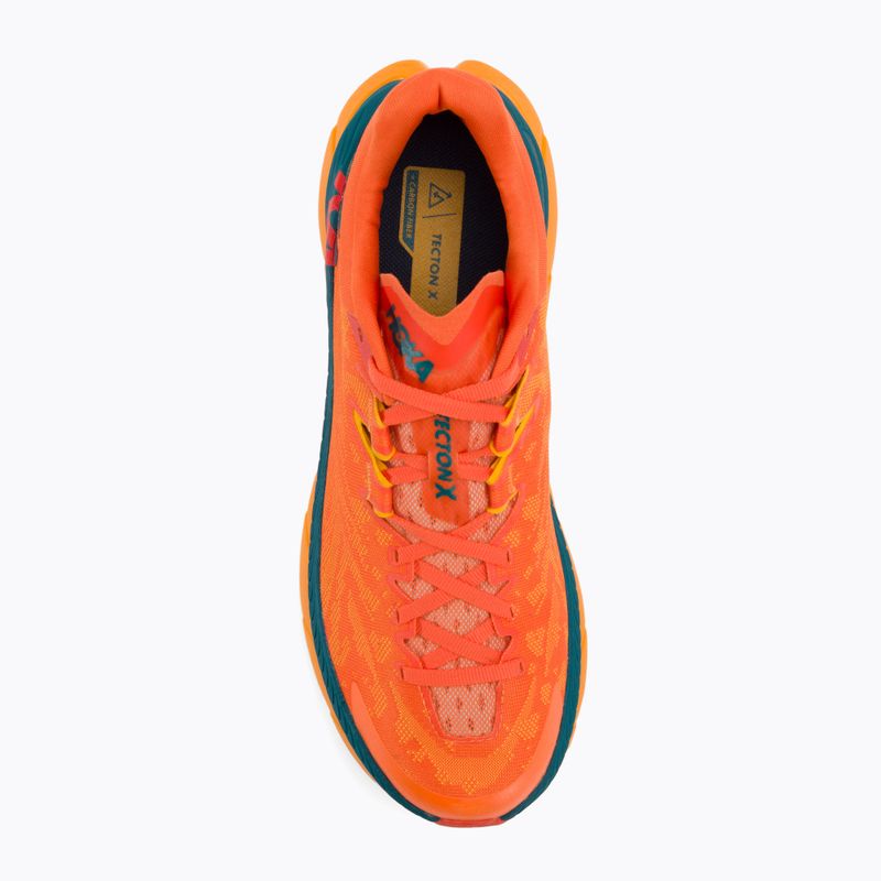 Pánska bežecká obuv HOKA Tecton X persimmon orange/radiant yellow 6