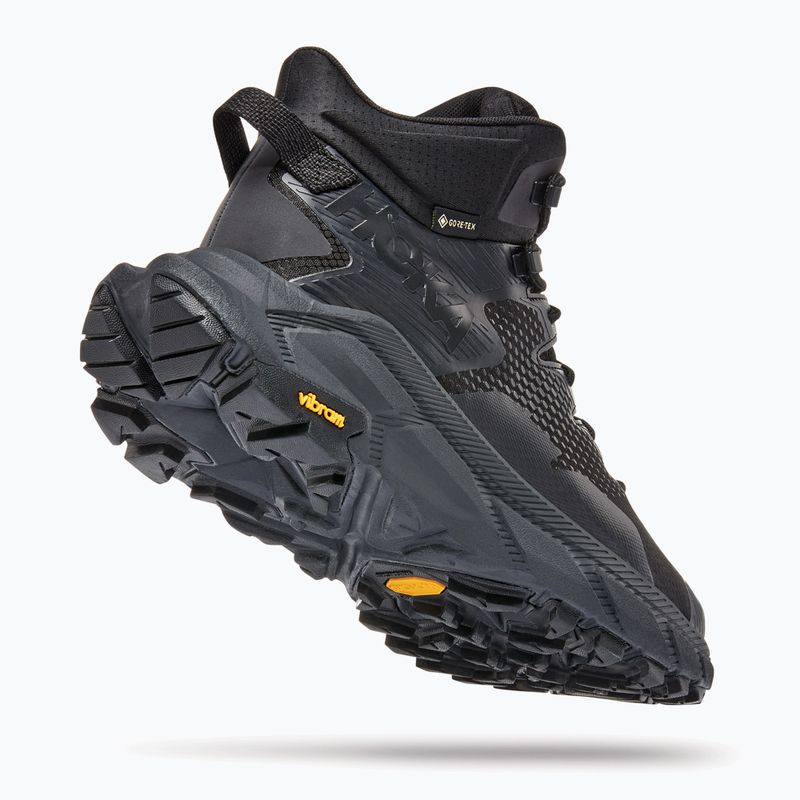 Pánske trekové topánky HOKA Trail Code GTX black/raven 5