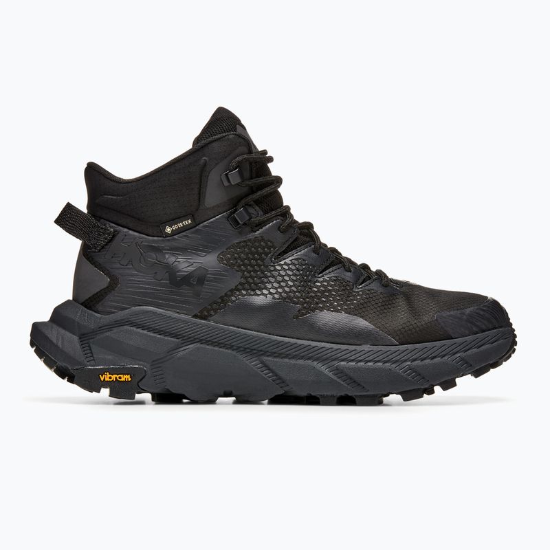 Pánske trekové topánky HOKA Trail Code GTX black/raven 6