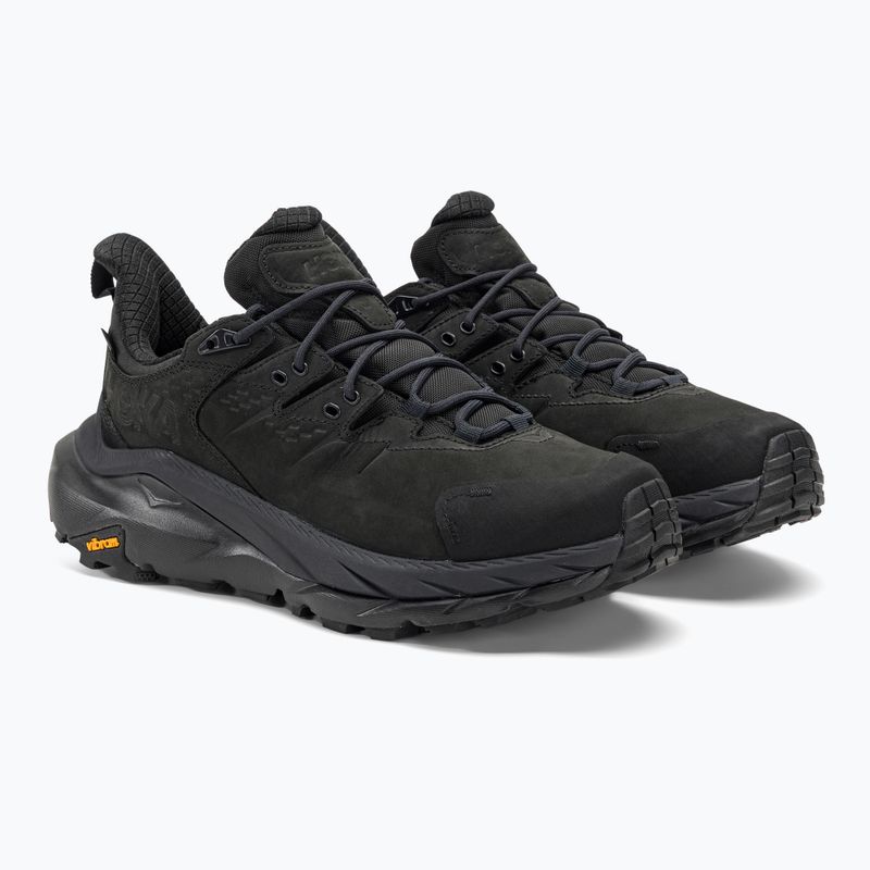 Pánske trekové topánky HOKA Kaha 2 Low GTX black/black 4