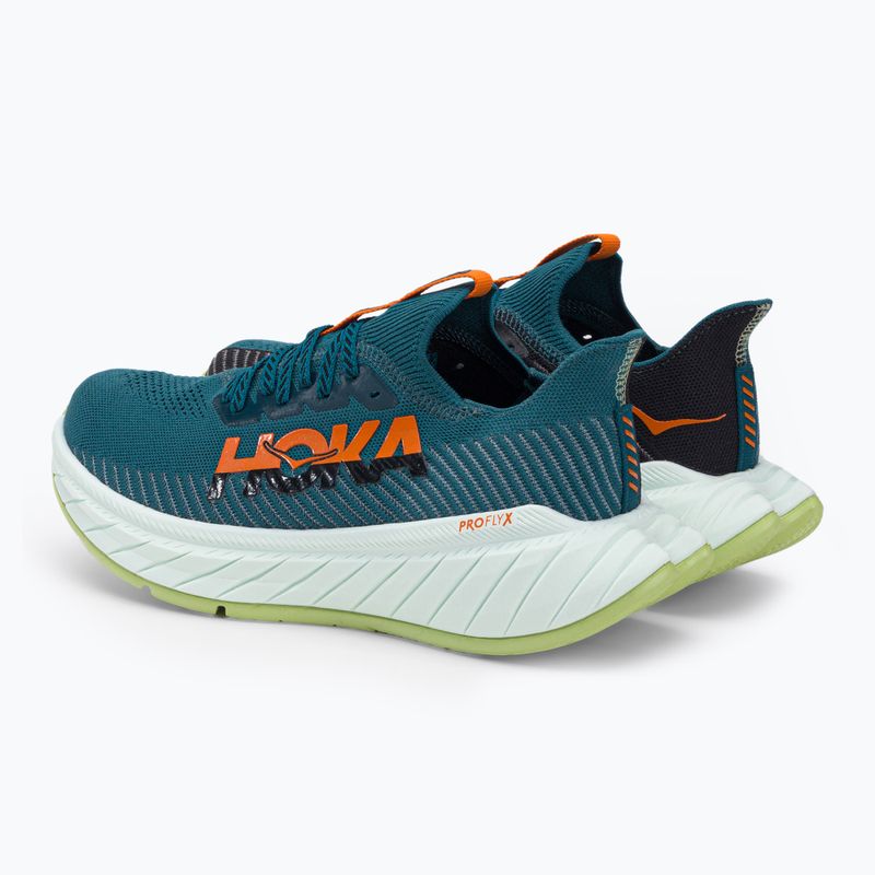 Pánska bežecká obuv HOKA Carbon X 3 blue 1123192-BCBLC 4
